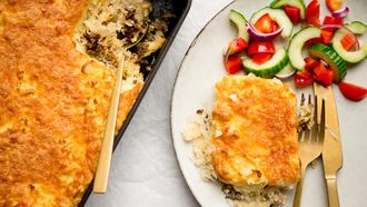 zuurkoolschotel met gehakt in Surinaamse stijl