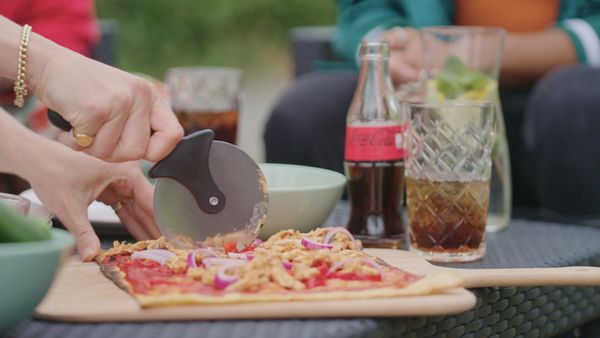 flammkuchen Jet Coca-Cola