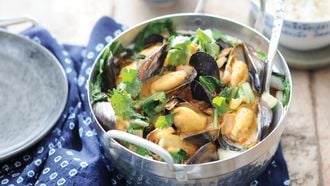 Thaise mosselwok