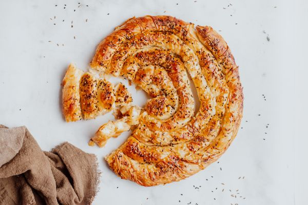 Borek met feta | Borek maken | Borek spinazie feta