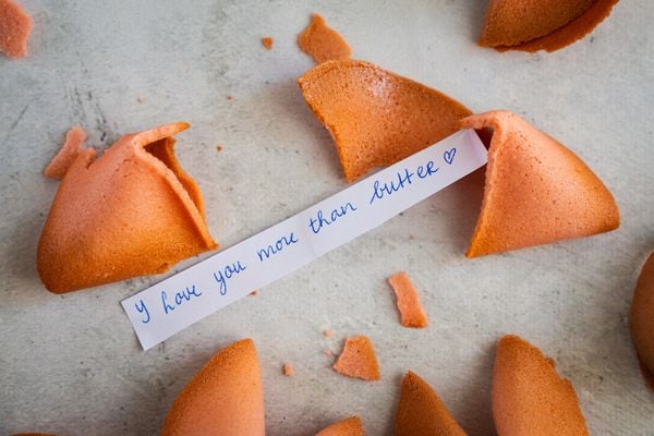 gelukskoekjes // wenskoekjes