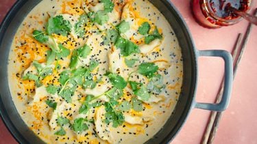 thaise curry dumpling
