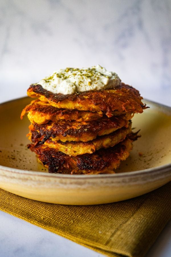 Courgette fritters