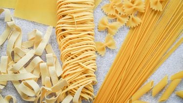 Soorten pasta en noodles