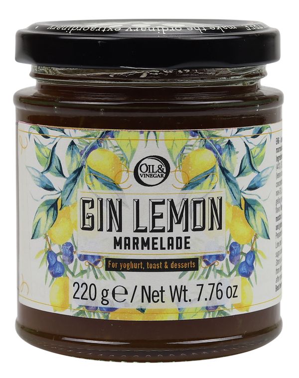 Gin lemon marmelade