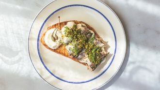 Sardines op toast