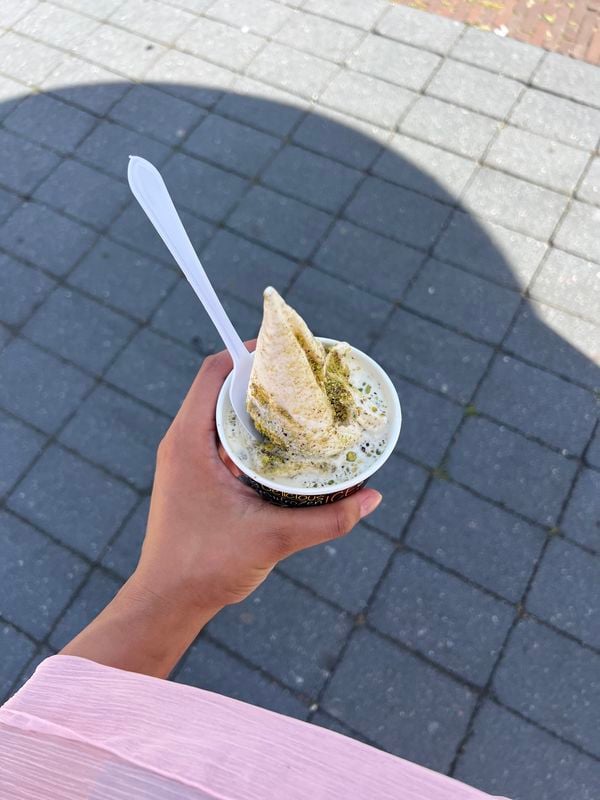 Afghaans ijs bij Bazaar Beverwijk
