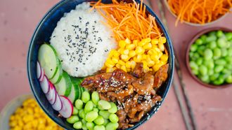 poke bowl met kip
