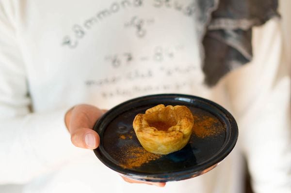 Pasteis de nata met speculaaskruiden