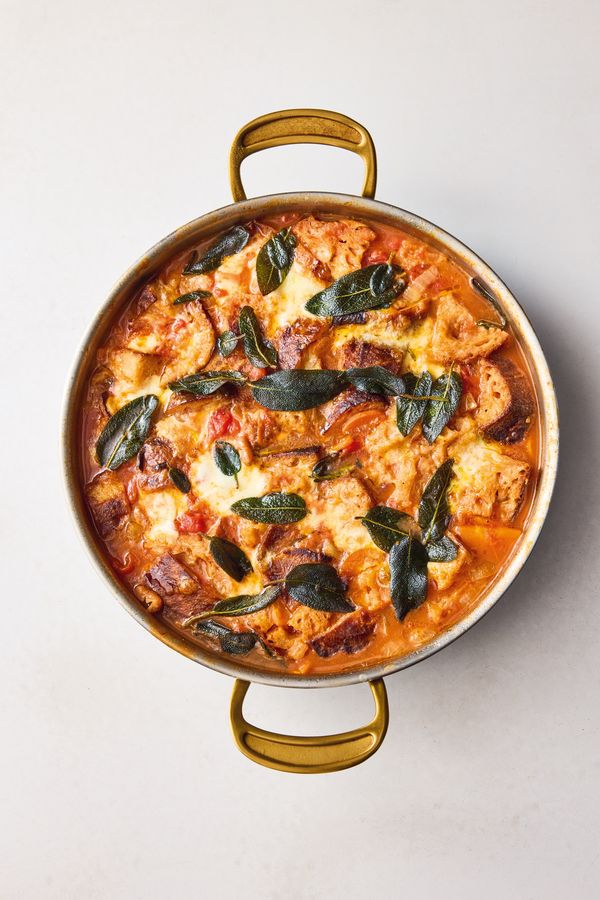 Broodsoep met borlottibonen / maaltijdsoep / vegetarische soep / Jamie Oliver in 20 minuten