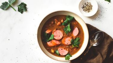 Bruine bonensoep recept | Bruine bonensoep maken