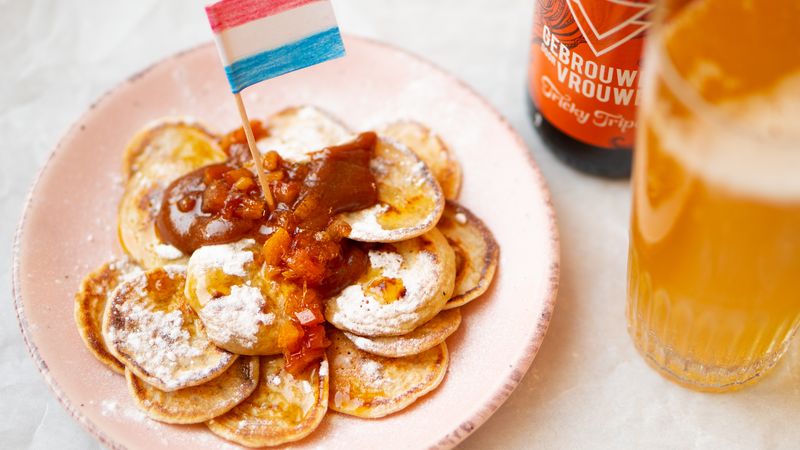 Poffertjes met bier