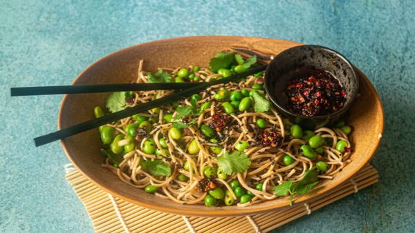 crispy chili oil noodles