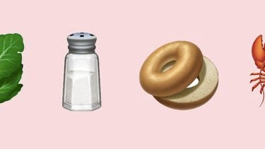 Food emoji's van de nieuwe Apple iOS update