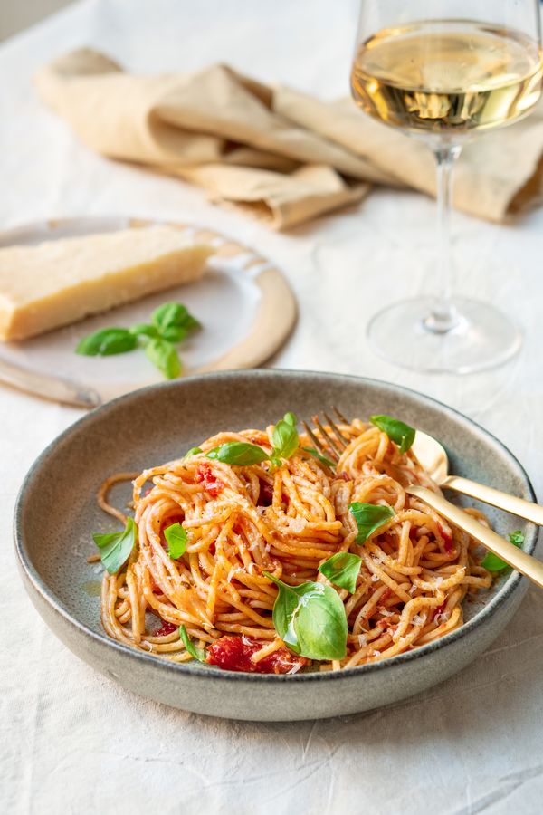 Spaghetti met tomatensaus / spaghetti pomodoro