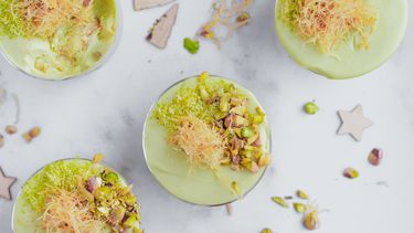 Pistachetoetje | pistache tiramisu