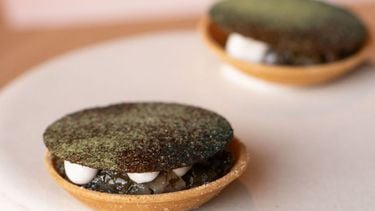 Amuse: scoby-tartaar van De Nieuwe Winkel