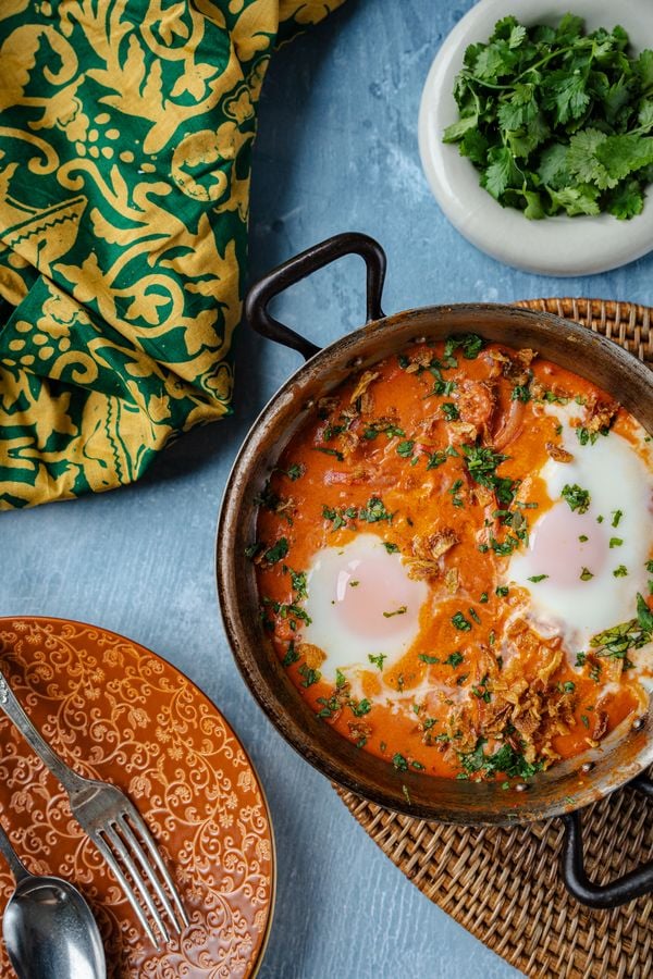 Shakshuka Indo-style