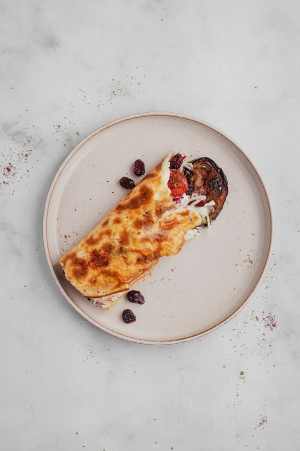 Cottage cheese wrap