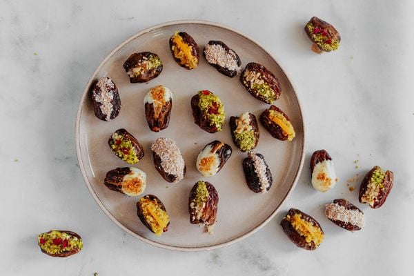 Gevulde dadels voor de Ramadan