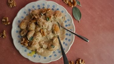 Gnocchi met walnotensaus