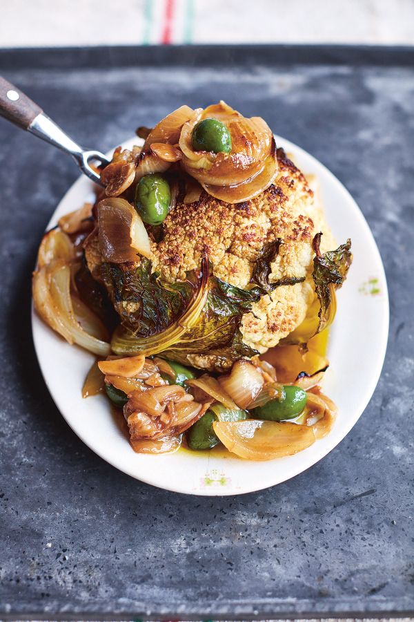 Cauliflower from the oven by Jamie Oliver