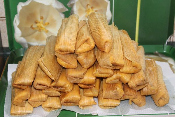 tamales mexicaanse streetfood