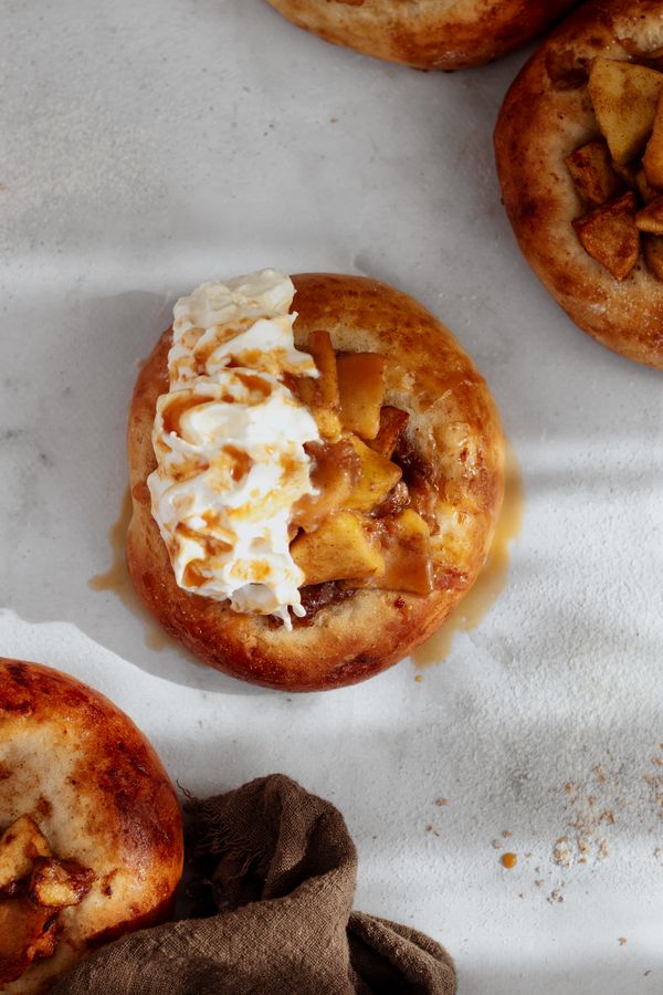 Makkelijke appelbroodjes / hapjes op school