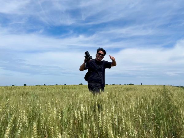 Melvin op reportage in Limburg voor Korenwolf Wit