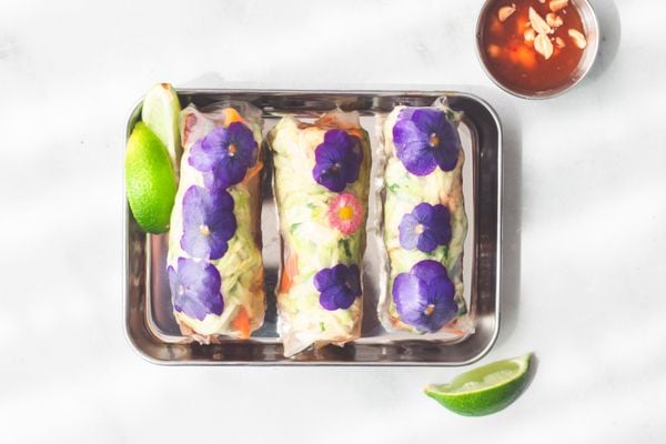 vegan summer rolls
