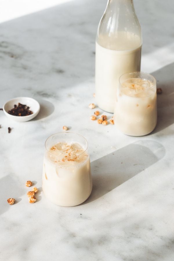 kunu aya / tijgernotenmelk recept / kokosdrank maken