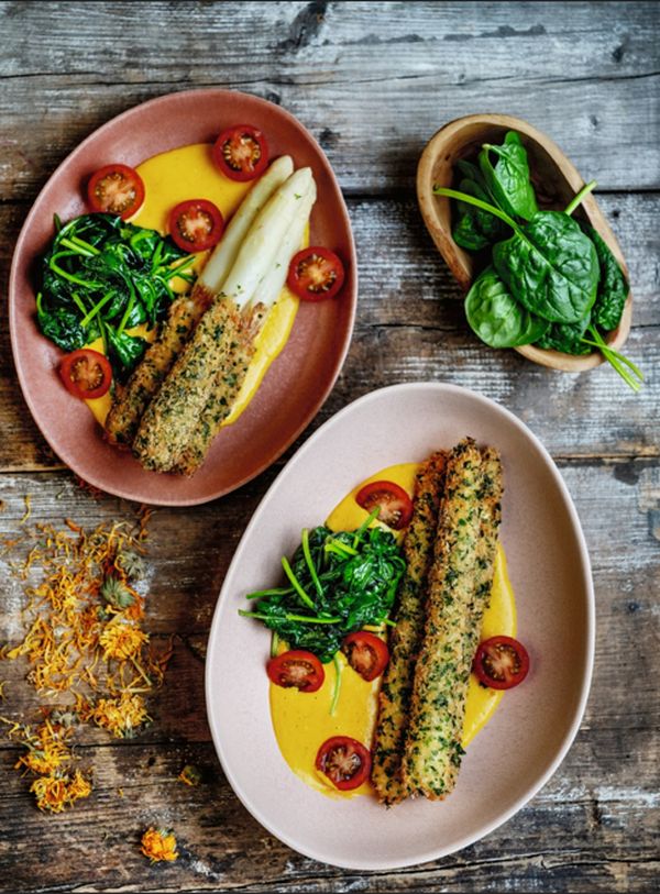 Krokante asperges