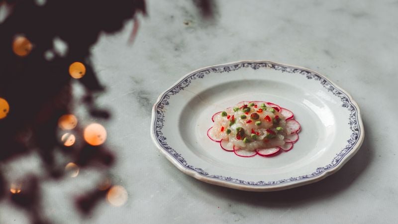 Coquilles carpaccio hack