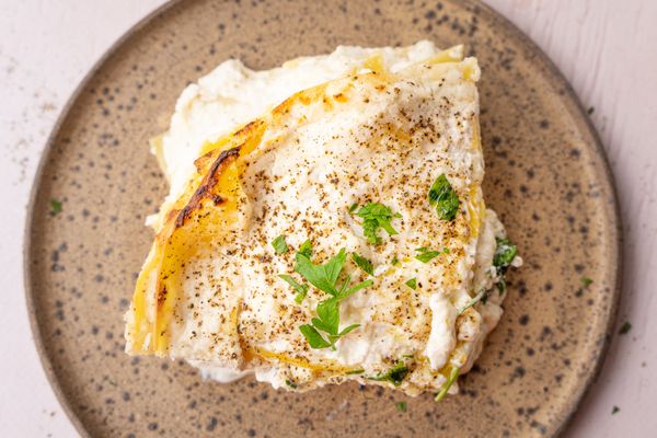 cacio e pepe lasagne