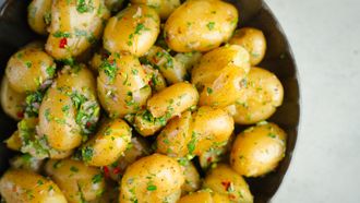 Aardappelsalade recept met chimichurri