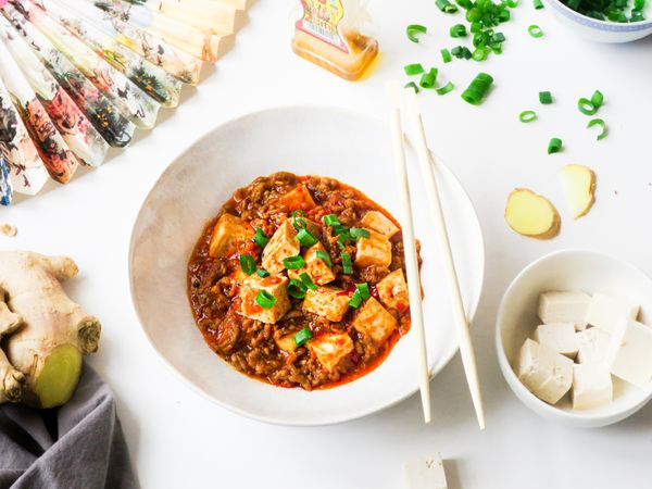 Mapo tofu spicy eten voor een lekker en simpel weekmenu in week 32