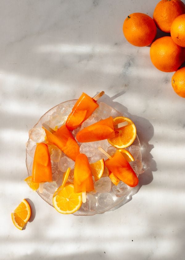 Aperol spritz ijsjes