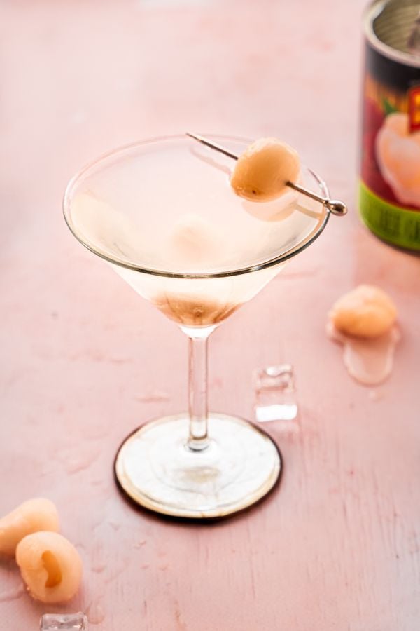Lychee Martini cocktail