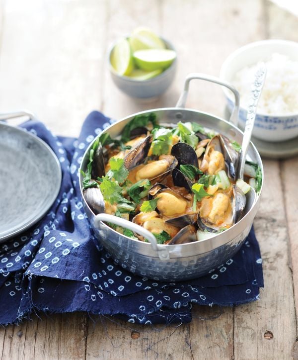Thaise mosselwok