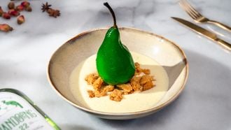 Stoofperen maken / stoofperen recept / groene stoofperen met pandan