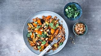 Marokkaanse tajine met quinoa