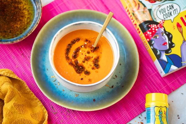 tomato soup as an example of tomato soup with a twist