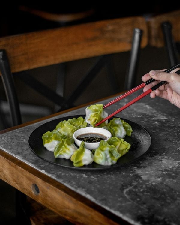 Sauzen bij dumplings