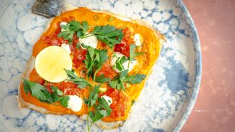 Dorade met piri piri-saus