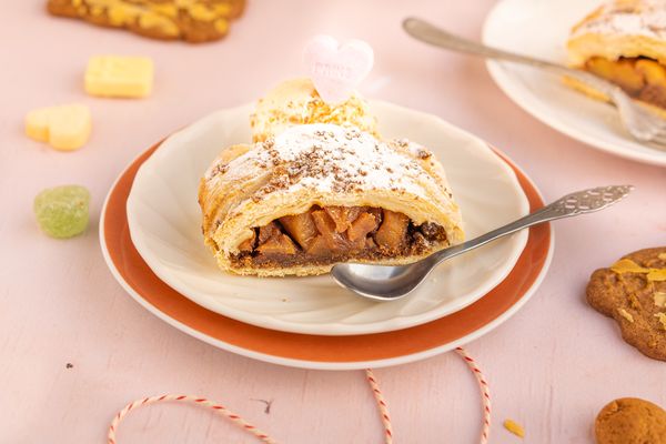 apfelstrudel met speculaas