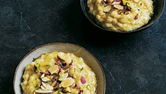 Arabische rijstpudding