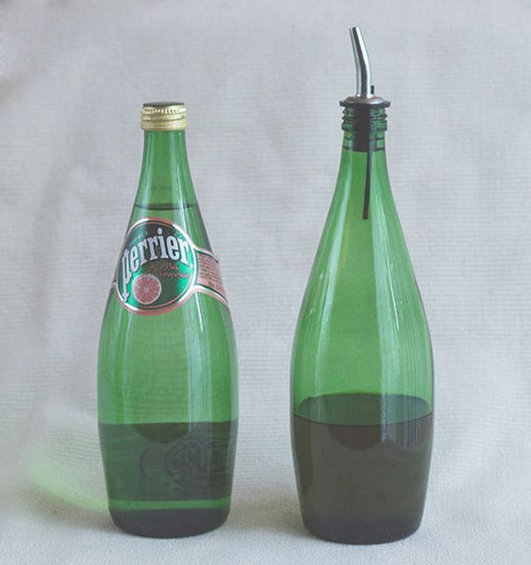 leeg bungeejumpen Rubber DIY: zelf creatieve olijfolie-flesjes maken - Culy