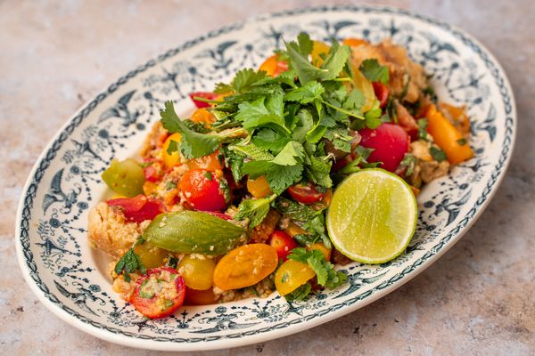 Asian style panzanella