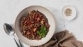Linzen met pancetta