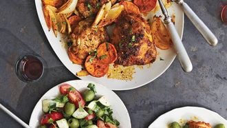 Gerecht te zoet pittig zuur